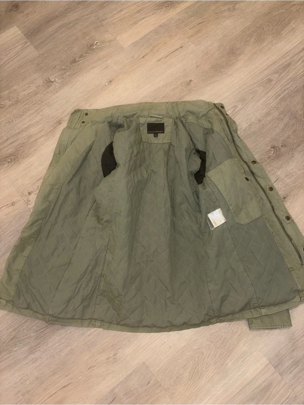 Banana Republic Military-Style Field Jacket in Olive